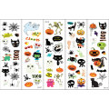 Fashion Cartoon Tattoo Stickers for Halloween Party/Celebration/Festival/Ceremony